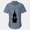 Men's Chambray Short Sleeve Shirt Thumbnail