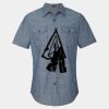Men's Chambray Short Sleeve Shirt Thumbnail