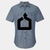 Men's Chambray Short Sleeve Shirt Thumbnail