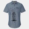 Men's Chambray Short Sleeve Shirt Thumbnail