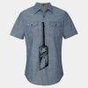 Men's Chambray Short Sleeve Shirt Thumbnail
