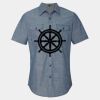 Men's Chambray Short Sleeve Shirt Thumbnail