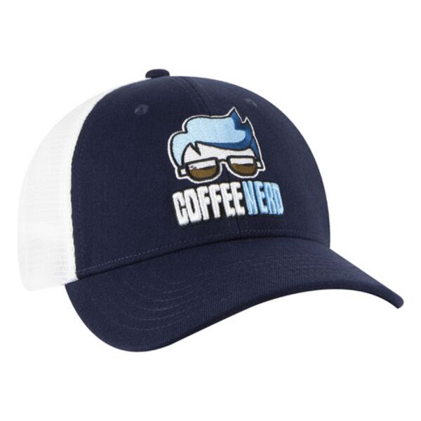 OTTO CAP® OTTO FLEX® Fitted 6 Panel Low Profile Mesh Back Trucker Hat Thumbnail